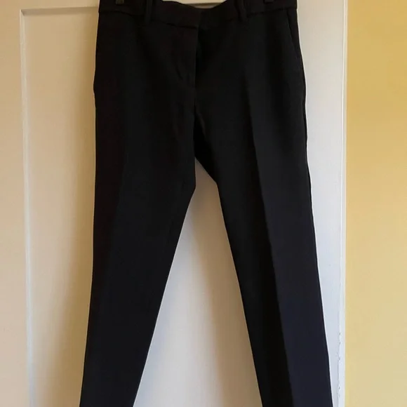 Ann Taylor Black Cropped Ankle Pants - Picture 2 of 7